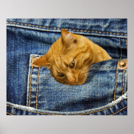 Niedliche Katzenliebhaber Sake-Geschenk Poster
