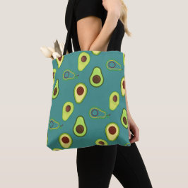 Niedliche Kawaii Avocado Steigung Muster Tasche