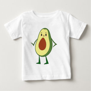 Niedliche Kawaii-Avocado-Taschen Baby T-shirt