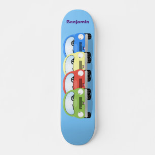 Niedliche Kawaii-Cartoon Skateboard