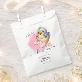 Niedliche Kawaii Egg Bird Elegante Floral Baby Dus Geschenktütchen