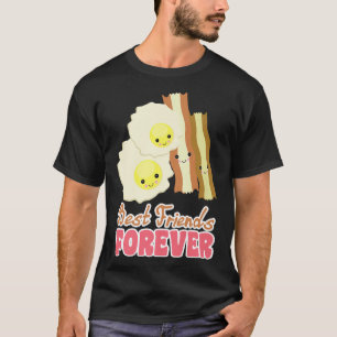 Niedliche Kawaii Eier und Bacon BESTE FREUNDIN Bew T-Shirt