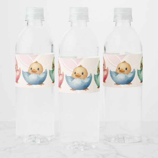 Niedliche Kawaii Eiervögel Pastellfarben Kinderdus (Flaschen)