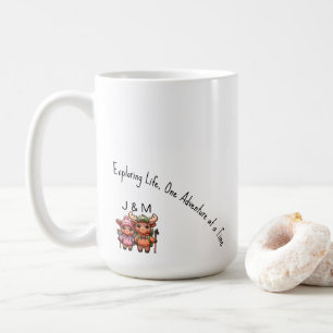 Niedliche Kawaii Elchenkuppchen Kaffeetasse
