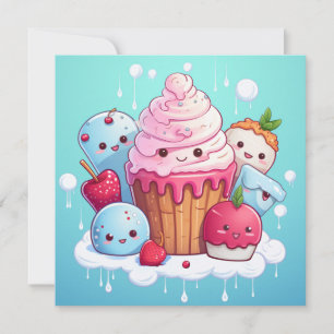 Niedliche Kawaii Gift Cards