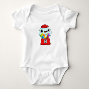 Niedliche Kawaii-Gummiballmaschine Baby Strampler