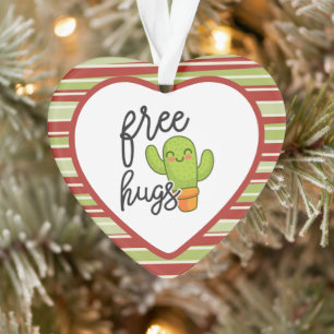 Niedliche Kawaii-Kakteen Ornament
