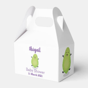 Niedliche Kawaii Papaya Pw Pfow Cartoon-Abbildung Geschenkschachtel