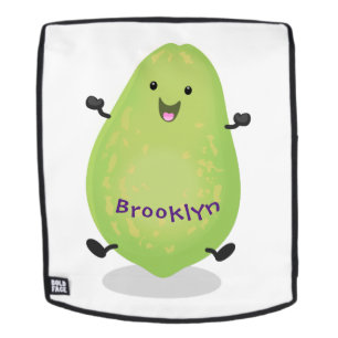 Niedliche Kawaii Papaya Pw Pfow Cartoon-Abbildung Rucksack