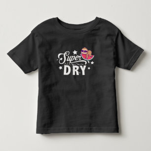 Niedliche Kawaii Sloth Lay on Watermelon Super Dry Kleinkind T-shirt