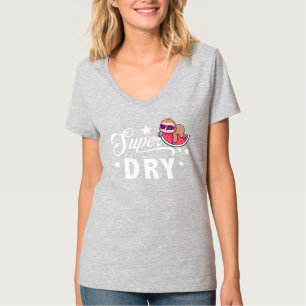 Niedliche Kawaii Sloth Lay on Watermelon Super Dry T-Shirt