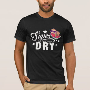 Niedliche Kawaii Sloth Lay on Watermelon Super Dry T-Shirt