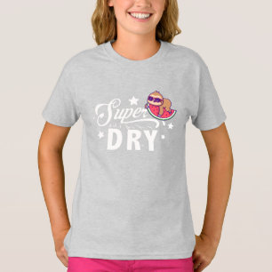Niedliche Kawaii Sloth Lay on Watermelon Super Dry T-Shirt