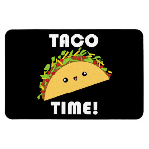 Niedliche kawaii Taco-Zeit! Magnet