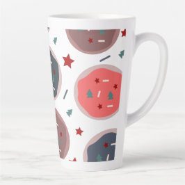 Niedliche Kekse Spinkles Bäckerei süßer Riesenkaff Milchtasse