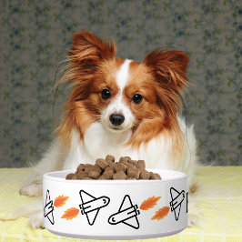 Niedliche Keramik für Hunde im Weltraum Napf