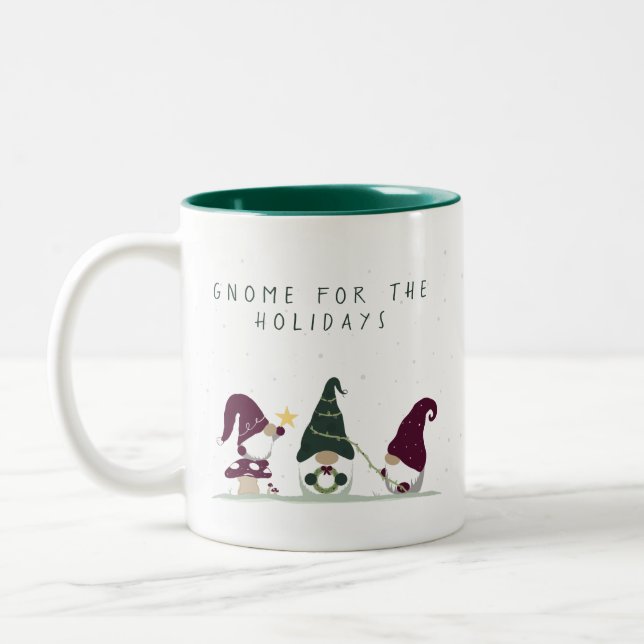 Niedliche Kernnetzkennzahlen Zweifarbige Tasse (Links)