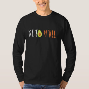 Niedliche Keto-Diät Low Carb Hoher Fettkampf T-Shirt