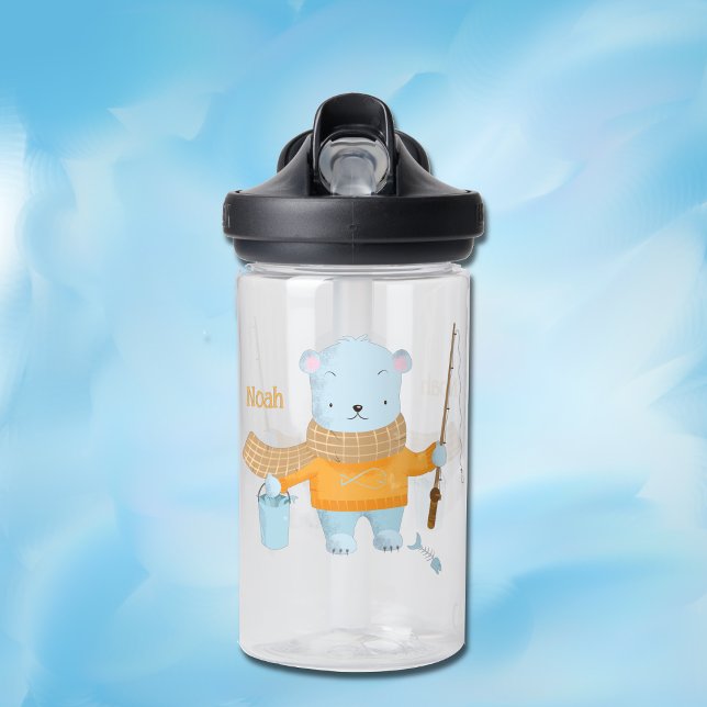 Niedliche Kid Water Flasche mit Polar Bear (Von Creator hochgeladen)