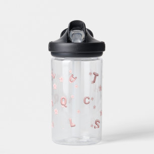 Niedliche Kinder ABC Alphabet Blume Kinderschule Trinkflasche