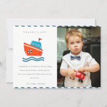Niedliche Kinder Nautical Boat Foto jedes Alter Ge