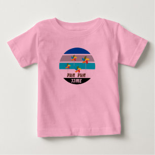 Niedliche Kinder rosa Baby T-shirt