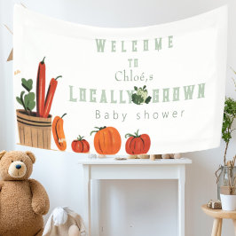 Niedliche Kinderdusche auf dem lokalen Markt für B Banner