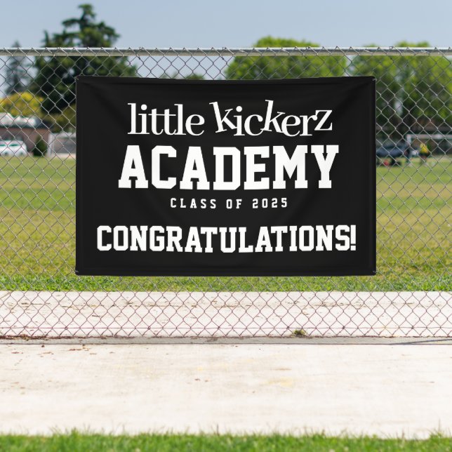 Niedliche Kinderfußballakademie 20XX Banner (Insitu)
