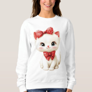 Niedliche Kitchenette Gemütlich & Adorable Cat Lov Sweatshirt
