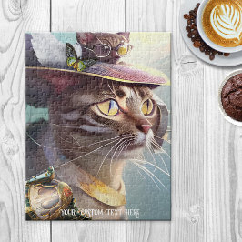 Niedliche Kittens Sci Fi Reisen Tierpuzzle