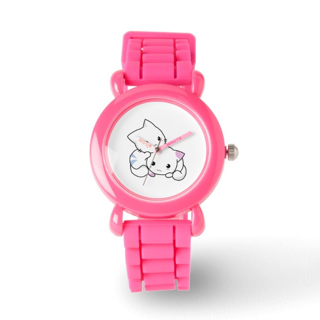 Niedliche Kitts Watch Armbanduhr (Vorderseite)
