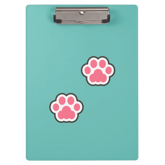 Niedliche Kitty Illustration Klemmbrett (Vorderseite)