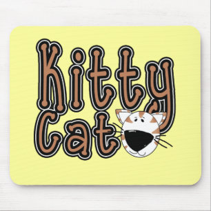 Niedliche Kitty-Katzen-T-Shirts und Geschenke Mousepad