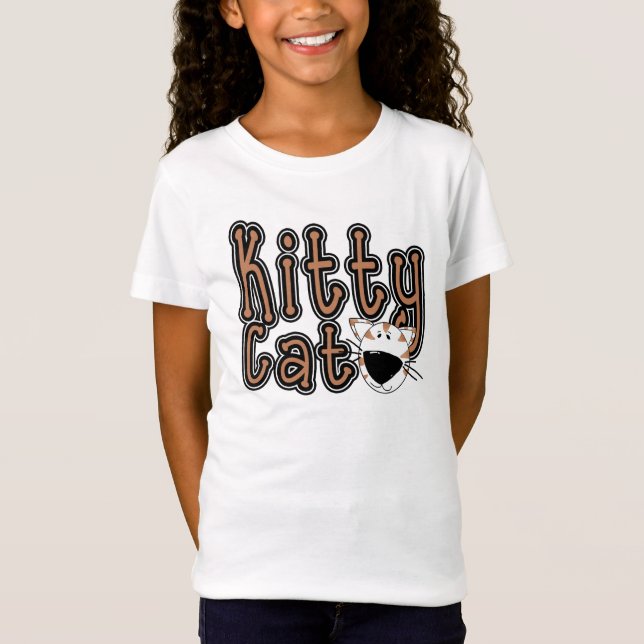 Niedliche Kitty-Katzen-T-Shirts und Geschenke T-Shirt (Vorderseite)