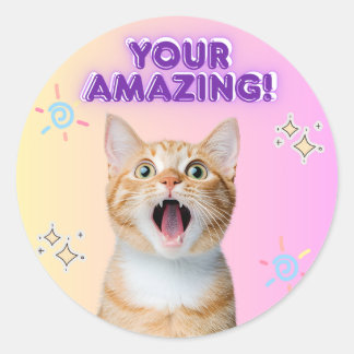 Niedliche Kitty Stickers