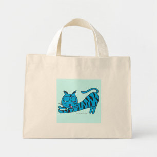 Niedliche Kitty Stretch Tiny Tasche
