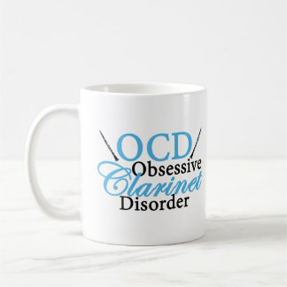 Niedliche Klarinette Kaffeetasse