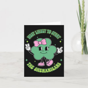 Niedliche Kleeblatt Girls, die am ehesten die Shen Karte