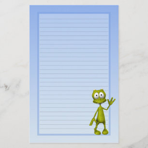 Niedliche kleine alien-Kinder Briefpapier