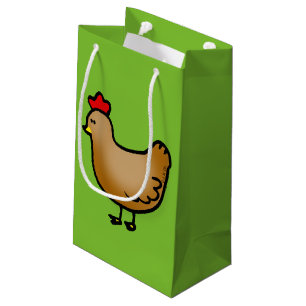 niedliche kleine Bauernhofhuhnhenne Geschenktüte