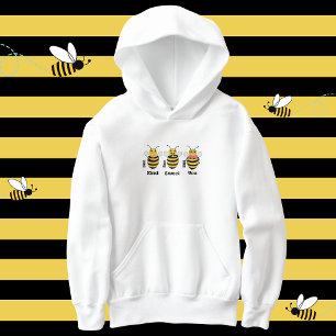 Niedliche kleine Bienen - seien Sie freundlich   S Hoodie