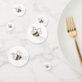 Niedliche Kleine Bienenfliegendusche Konfetti