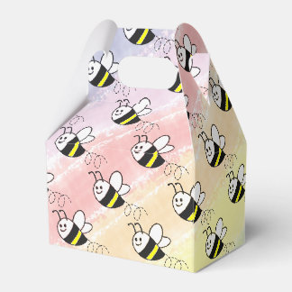 Niedliche Kleine Bienenmuster Wasserfarben Babydus Geschenkschachtel