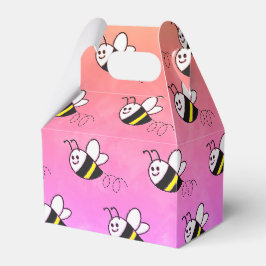 Niedliche Kleine Bienenmuster Wasserfarben Babydus Geschenkschachtel