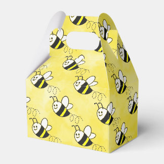 Niedliche Kleine Bienenmuster Wasserfarben Babydus Geschenkschachtel