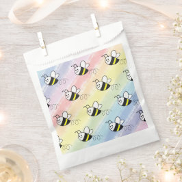 Niedliche Kleine Bienenmuster Wasserfarben Babydus Geschenktütchen