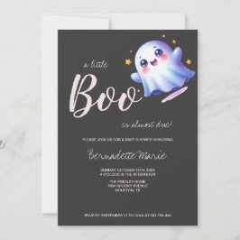 Niedliche kleine boo-schöne Halloween-Kinderdusche Einladung