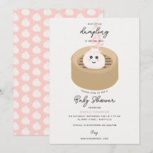 Niedliche Kleine Dumpling Pink Hearts Baby Girl Du