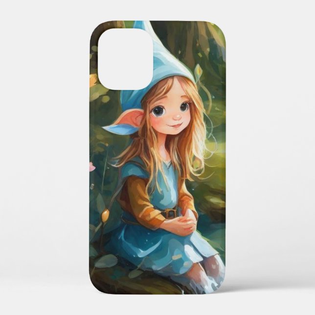 Niedliche kleine Elfe im Fluss Case-Mate iPhone Hülle (Rückseite)