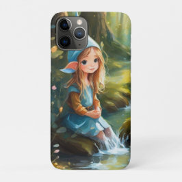 Niedliche kleine Elfe im Fluss Case-Mate iPhone Hülle